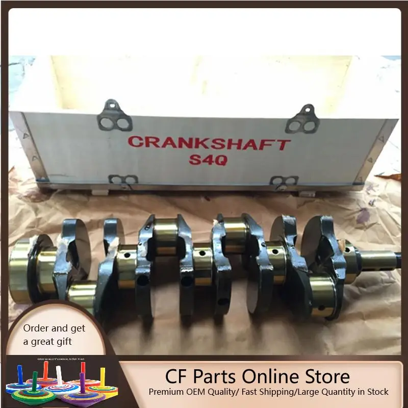 

32C09-01010 32C2005060 34420-02002 34720-20081 Crankshaft For Forklift STD Size S4Q Engine