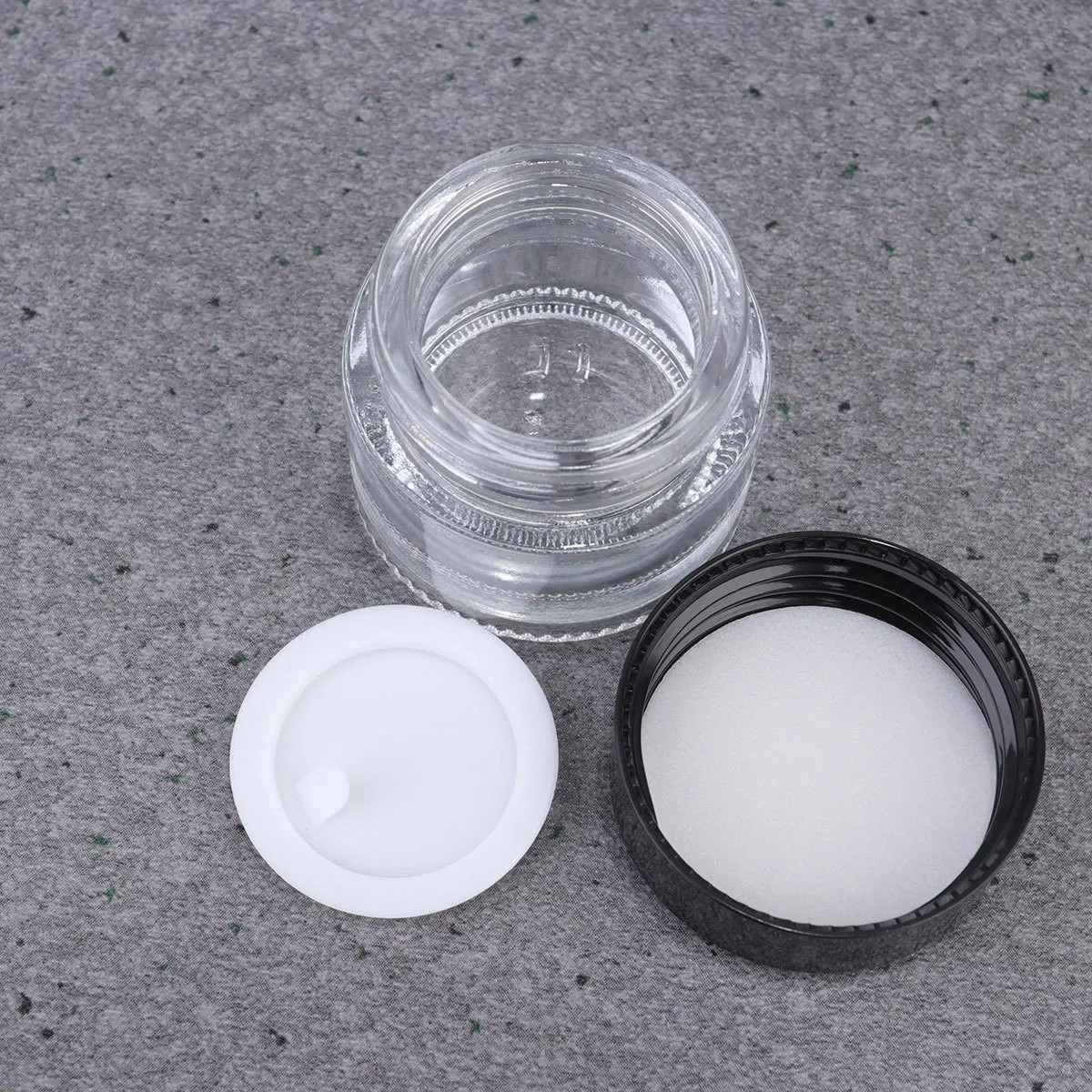 

20Pcs Empty Bottle Glass Container Subpackaging 5G 10g 15G 20g for Eye Facial Creams Leakproof Lightweight Travel Jars