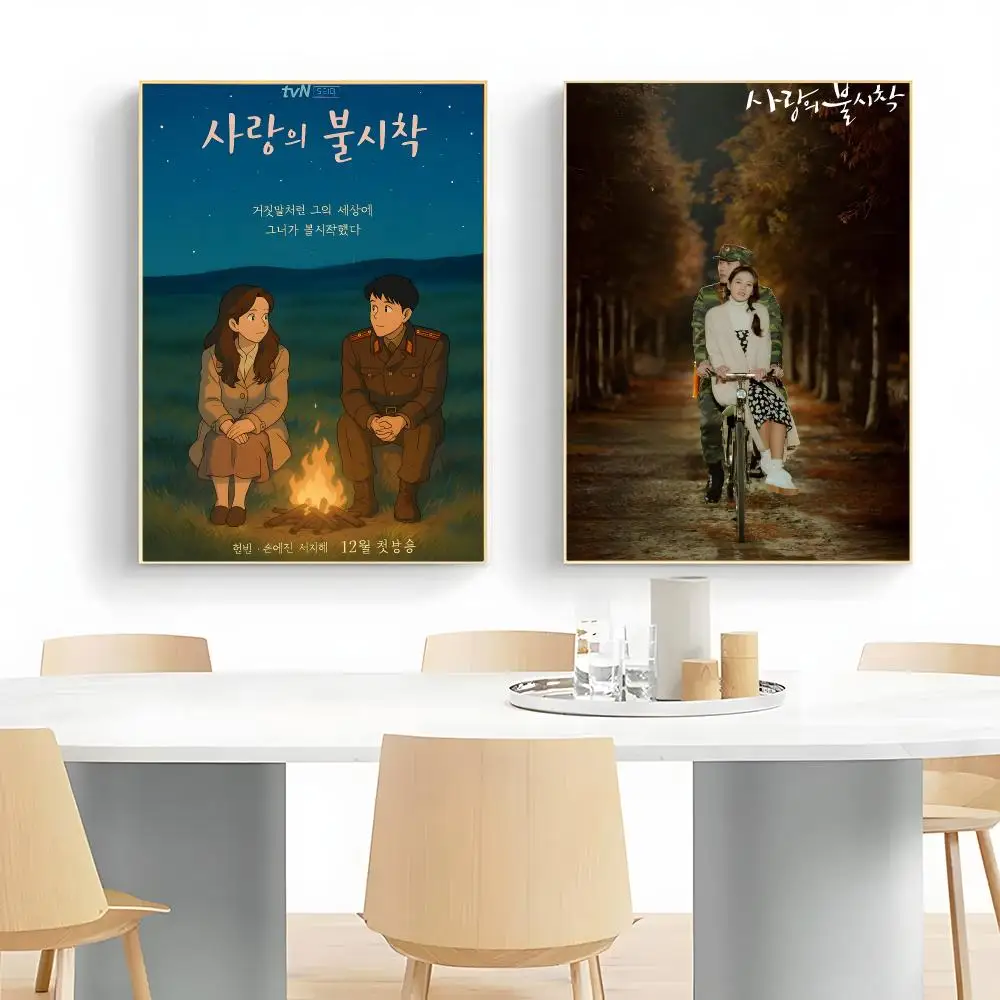 Romantic Drama C-Crash Landing on You Poster Wall Art Print Decorative Mural Home Decor Gift Unframed