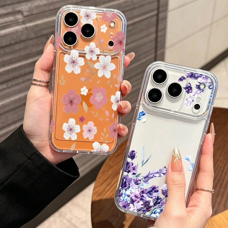 Soft TPU Flower Painted Phone Case For Samsung Galaxy S26 Ultra Edge S25 S24 FE A17 A57 A07 A56 A16 A26 A36 A55 A15 A26 A35 A06