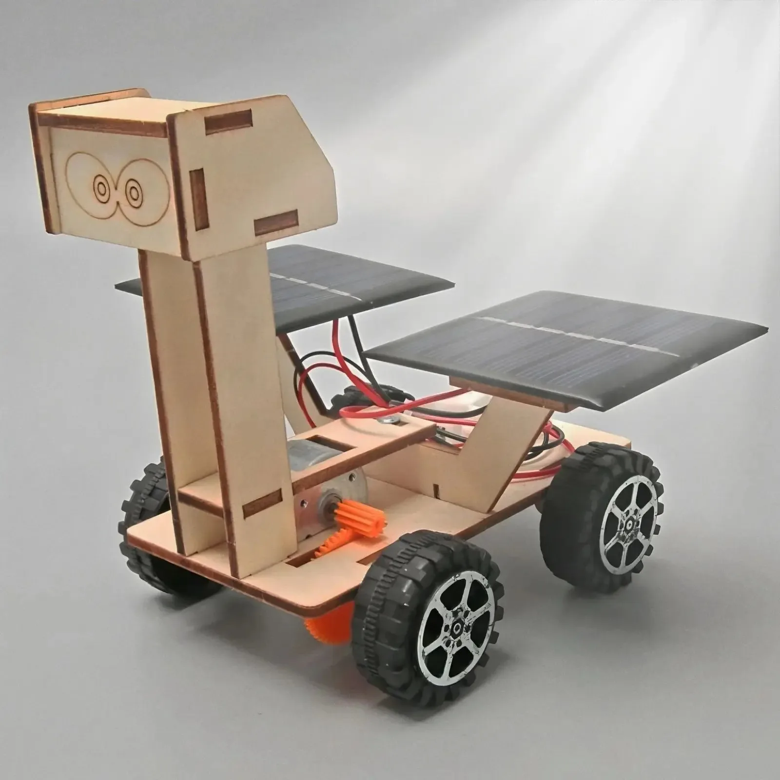 

Solar powered lunar rover for children, DIY manual assembly of physical models, children's puzzle training technology toys
