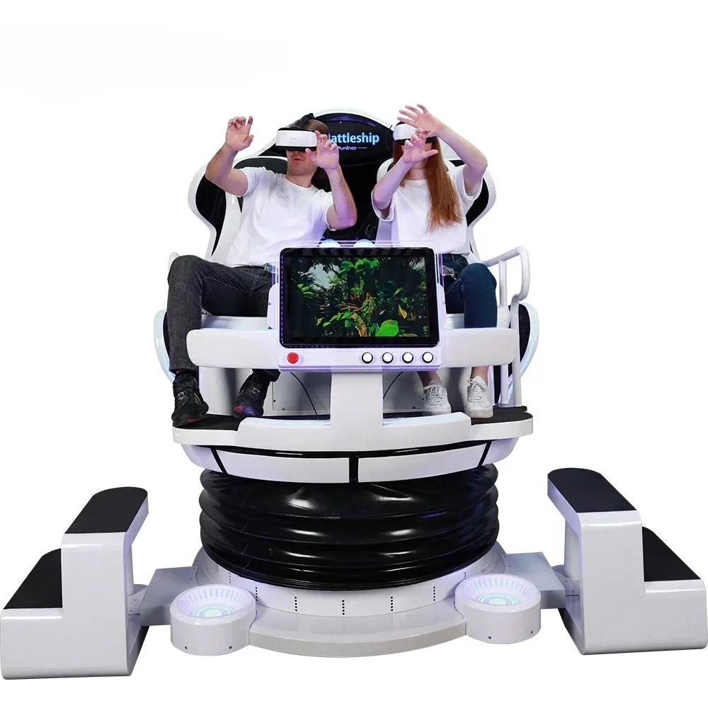 FuninVR Newest Real Feeling Virtual Reality Simulator 9D Cinema VR , 9dvr space fighter ship virtual