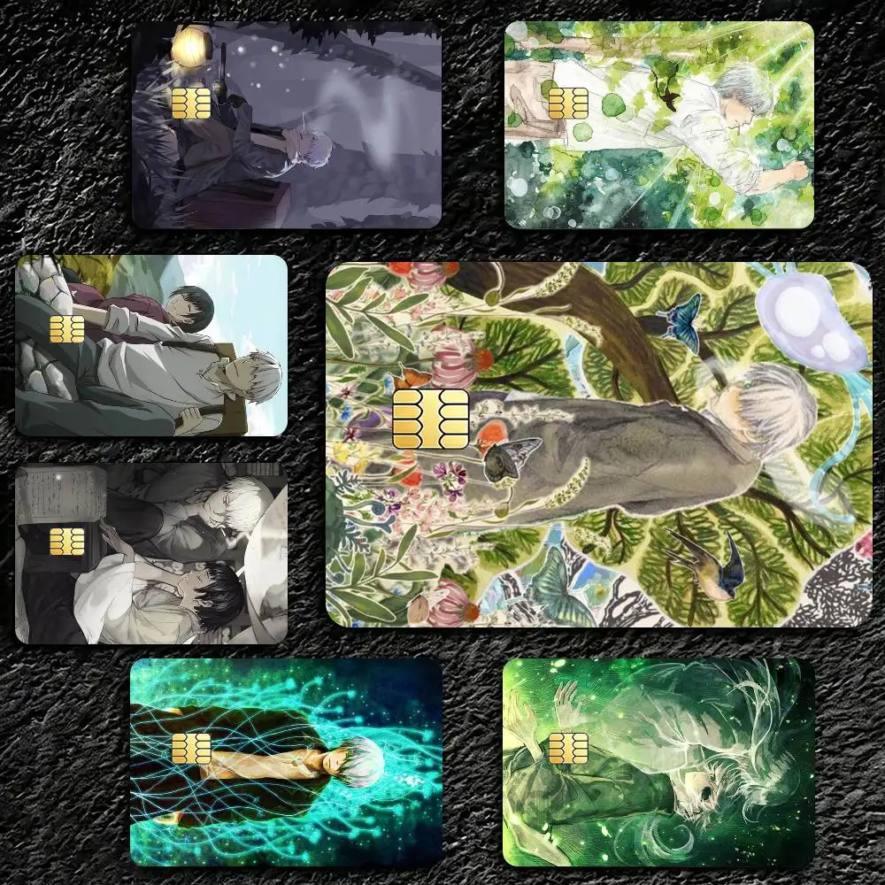 Mushishi Ginko   Credit Card HD Stickers Premium matte film effectively prevents fingerprints and daily abrasion.
