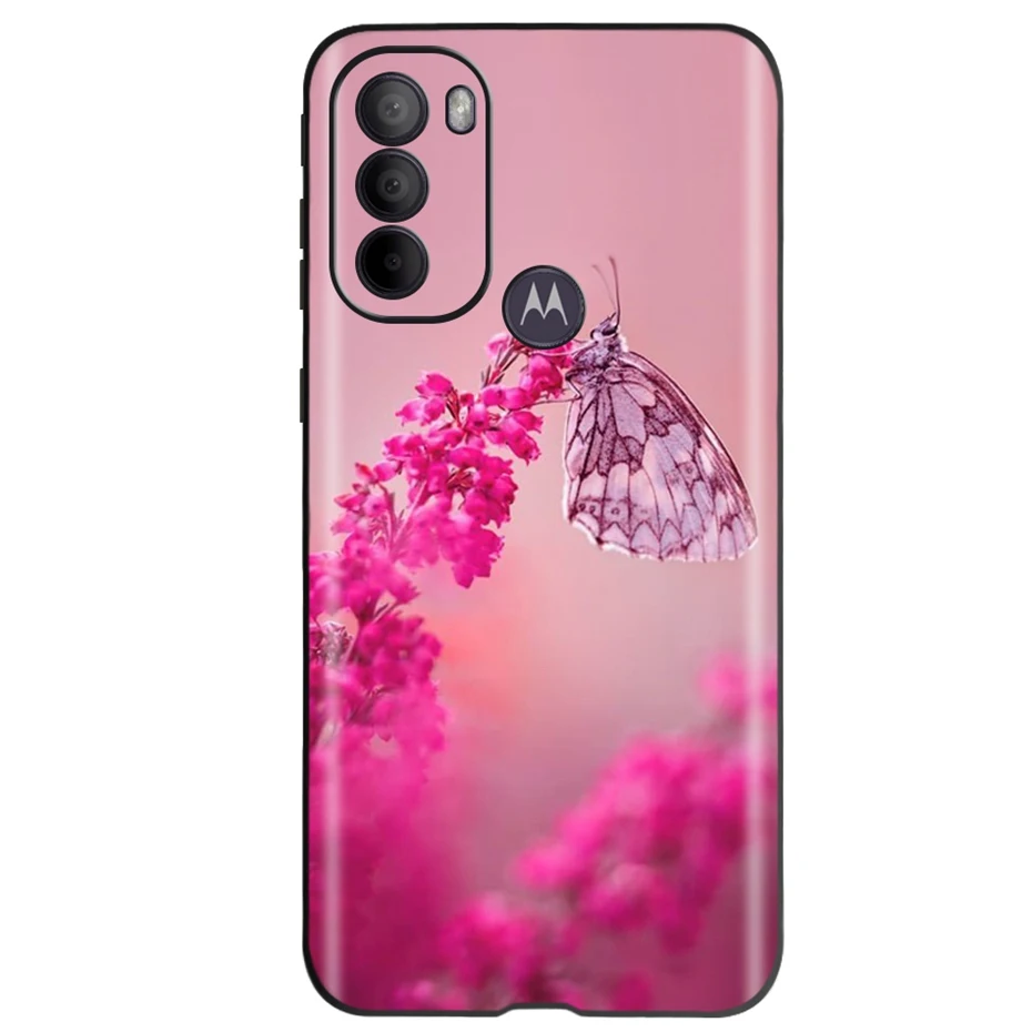 For Motorola Moto G31 Phone Case Fashion Printing Soft TPU Cover For MOTO G31 2022 Motog31 G 31 4G Black Silicone Cases