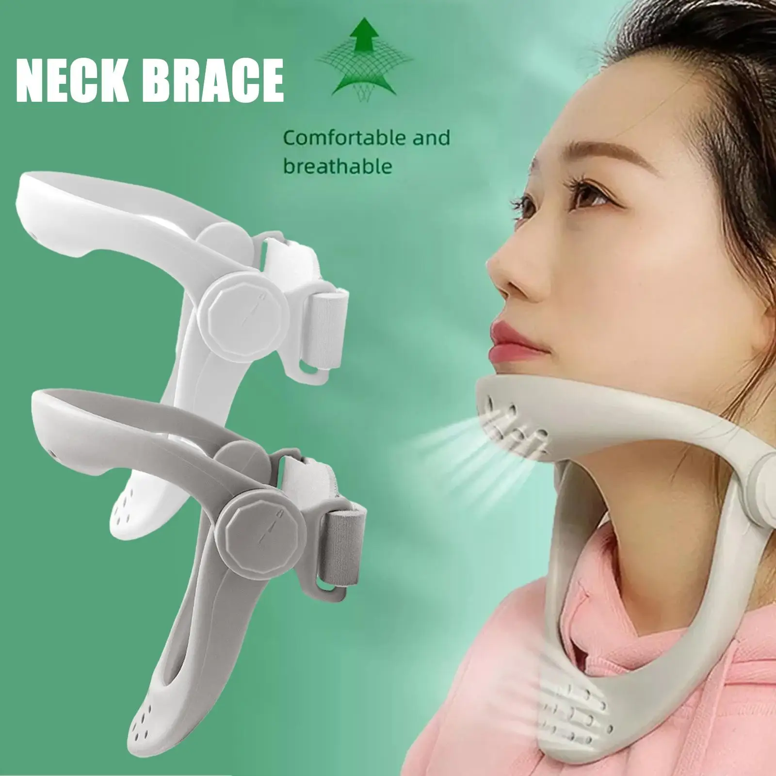 Neck Brace NECK Helper Braces Cervical Traction Repair Turtle Neck Guard Fixed Cervical Neck Corrector Supports Collar Guar H8G4