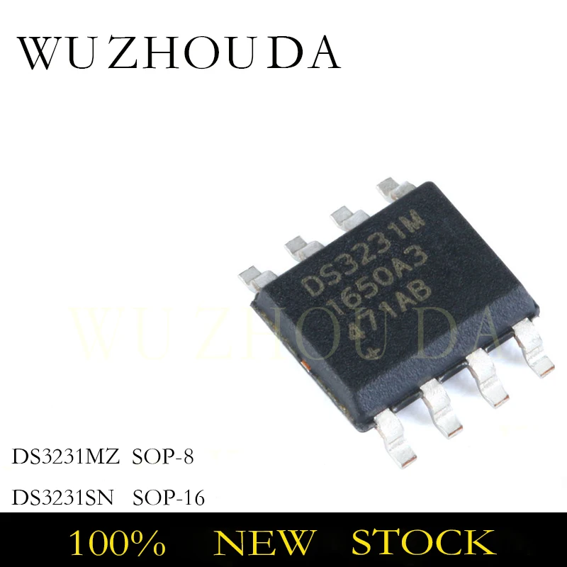 2PCS DS3231MZ SOP-8 DS3231SN SOP-16 DS3231M SOP8 DS3231SN SOP16 DS3231 SOP IC CHIP NEW STOCK