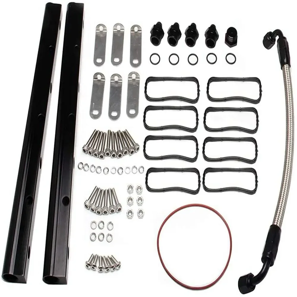 Trilho coletor de admissão de corrida, 92mm/102mm, corpo do acelerador do coletor de admissão de oito furos para ls ls1 ls2 ls6 chevrolet gmc pontiac