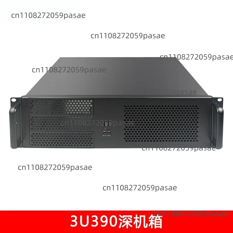 Rackmount Server Chassis 3U Rack Enclosure Aluminum Panel Case for Industrial Computer Network Storage