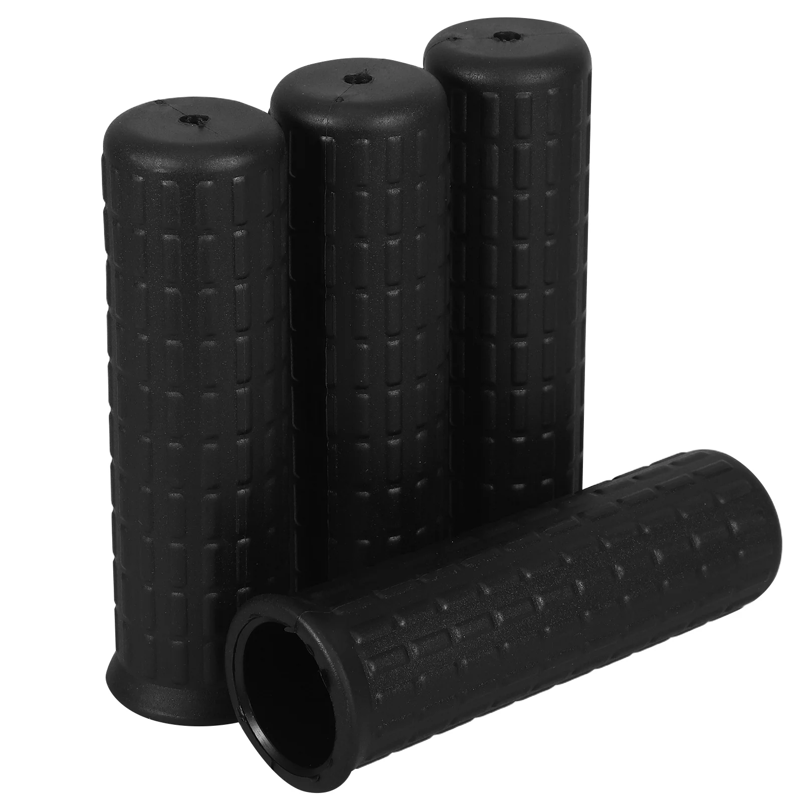 

4pcs Fitness Handle Cover Thickened Anti-Slip Rubber Gym Equipment Arm Sleeve Protective Covers Weight Lifting