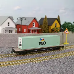 Evemodel Customized HO Scale 20ft 40ft 1:87 Hi-Cube Reefer 40' Refrigerator Container