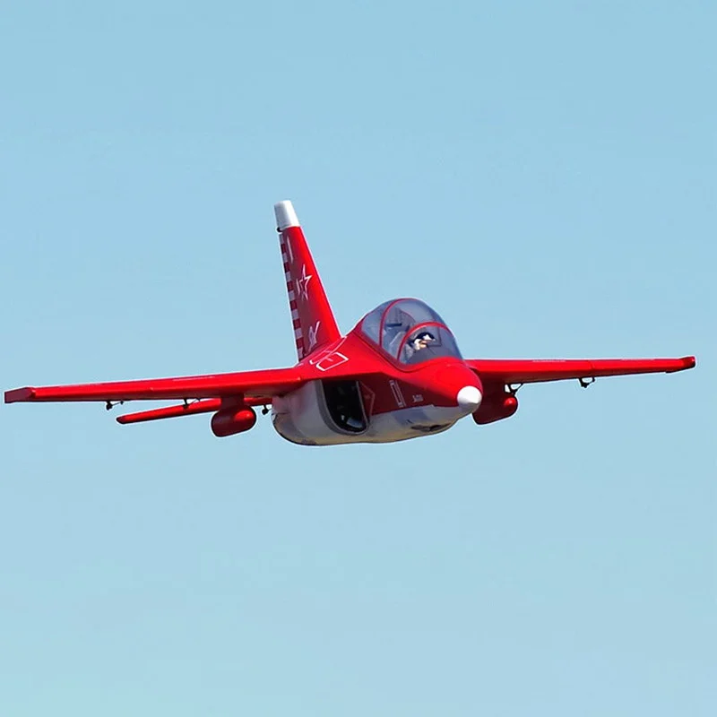 FMS EDF JET 70mm YAK-130 V2 Large Assembled Ducted RC Model Aircraft Fixed Wing Advanced Trainer Aircraft PNP EC5