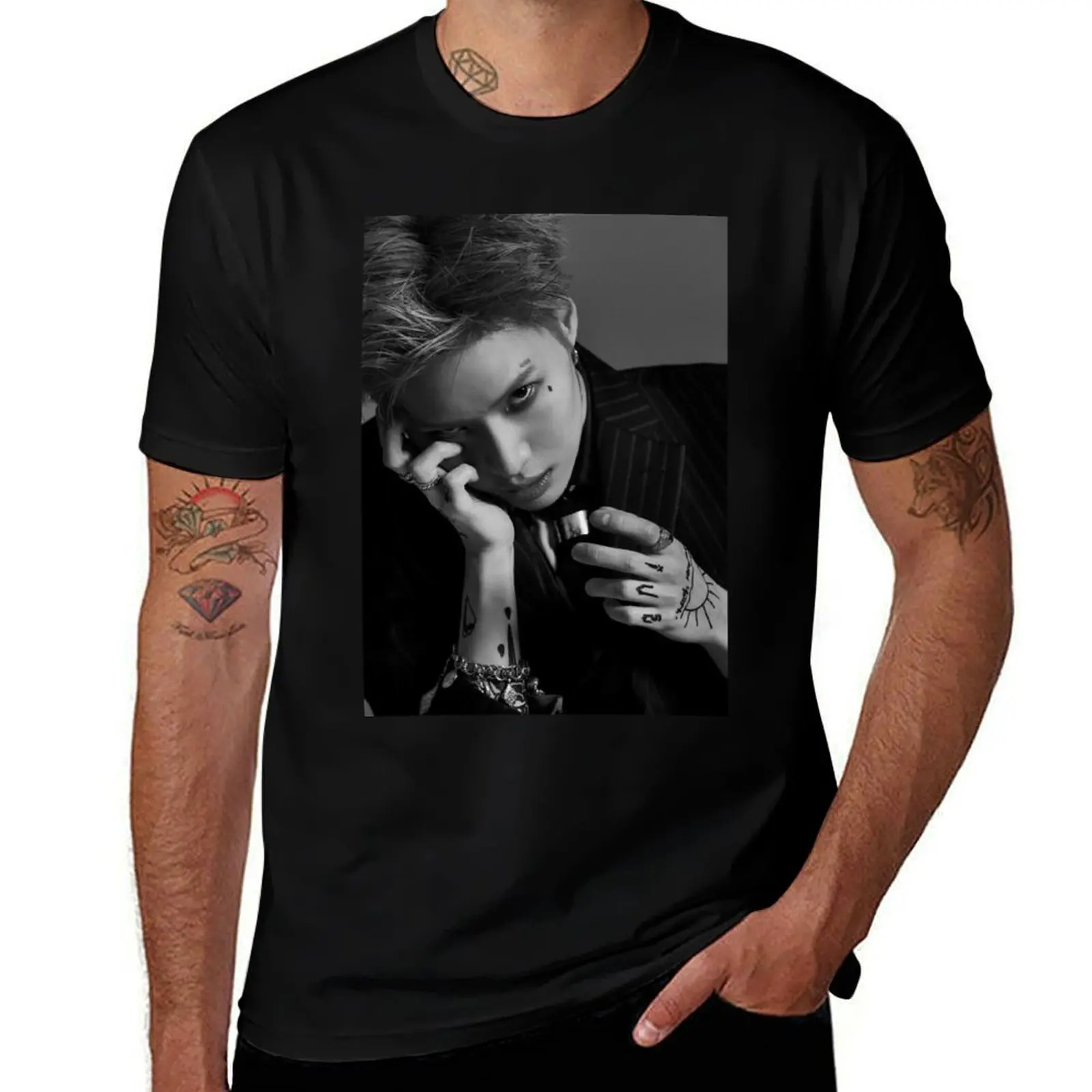 SHINee TAEMIN NEVER GONNA DANCE AGAIN: ACT 1 - 2 KIDS T-Shirt Dry Fit Athletic Short Sleeve Shirt
