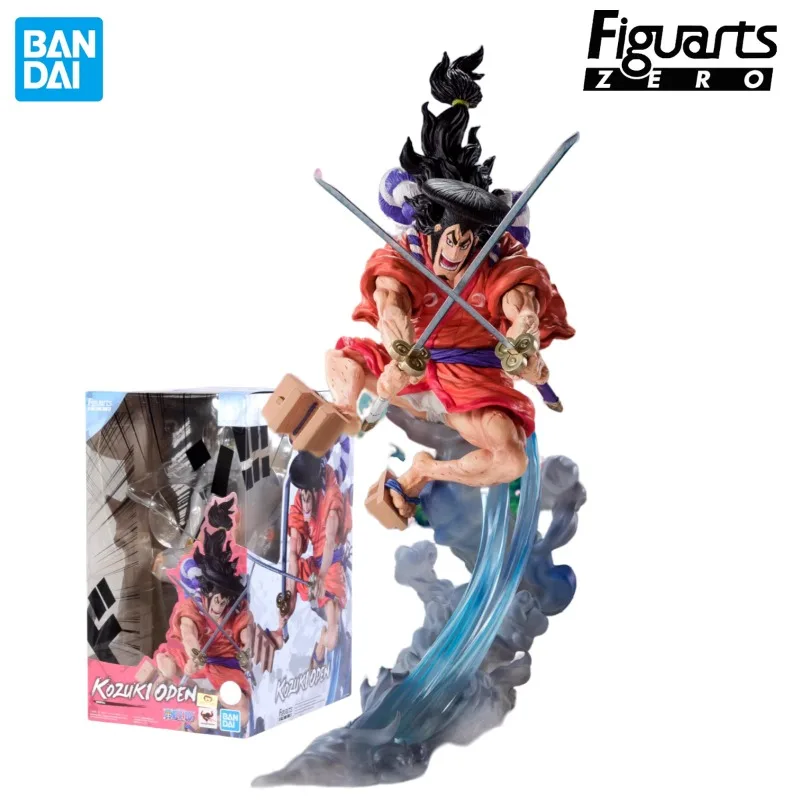 In Stock BANDAI Original Figuarts ZERO ONE PIECE Extra Battle Kozuki Oden Wano Country Anime Figure Birthday Present Toy Gift