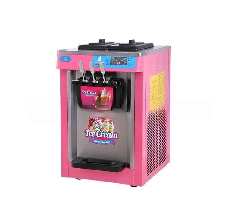 

Fruit Ice Cream Making Machine Wholesale Counter Flavor Soft Ice Cream Maker Machine Commercial