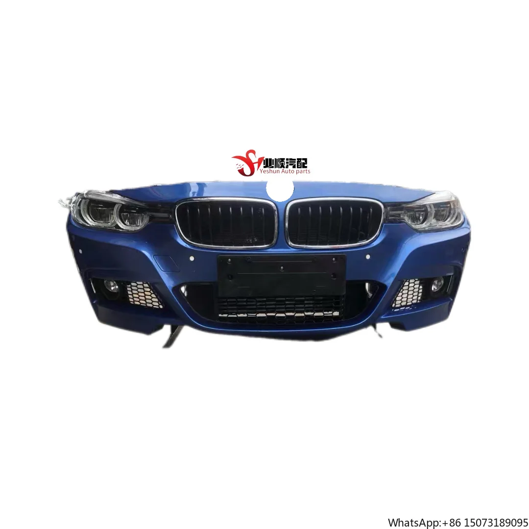 Original High-quality Hot Selling F30 F35 328i Front Bumper Assembly Including Frame Electronic Fan Radiator for  Body Kit