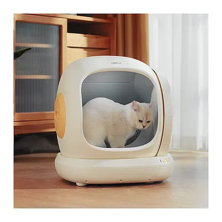 2024New Automatic Cat Toilet With APP Odor Control UBPET Airrobo C20 Smart Cat Litter Box Multi-Cat Recognition