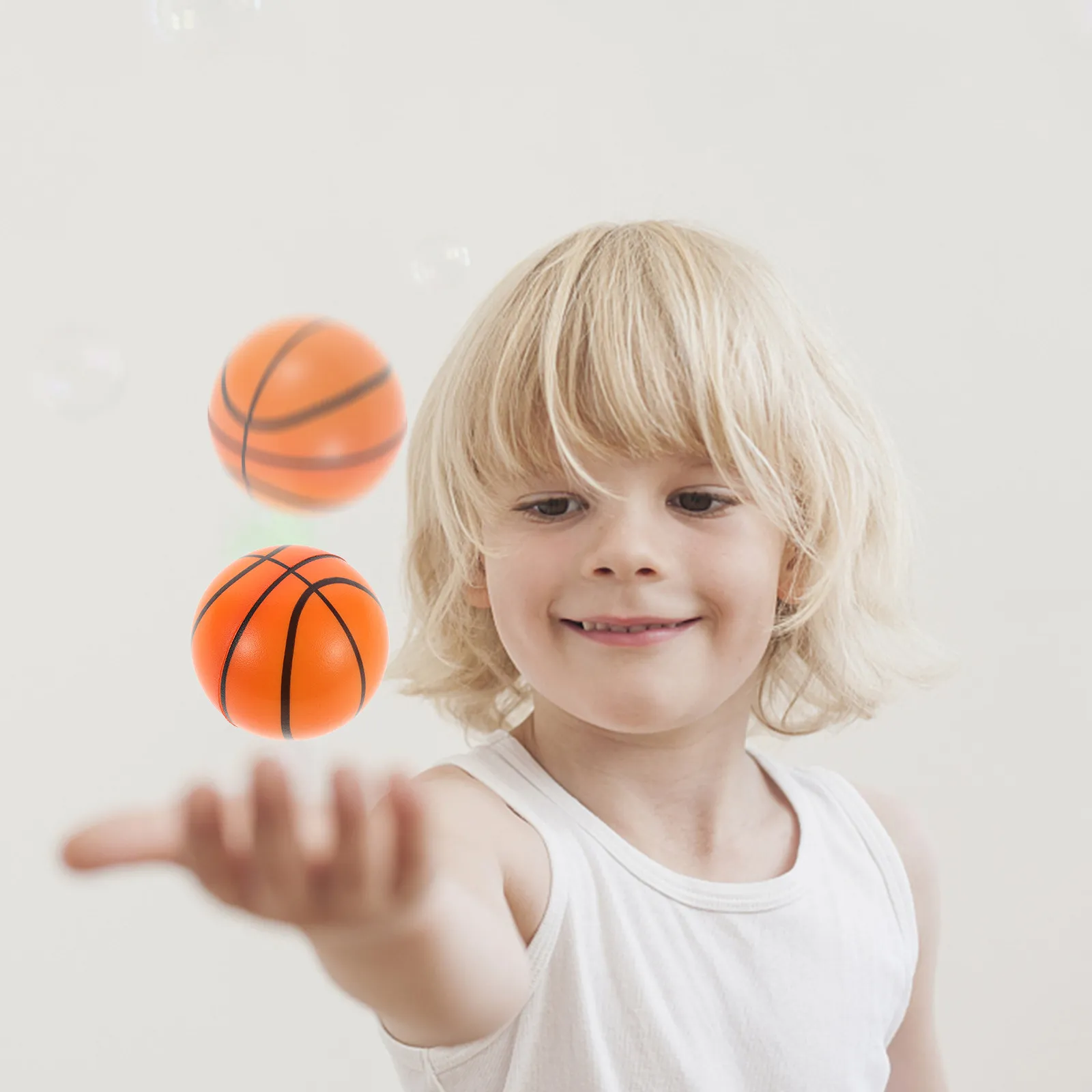 

Набор из 15 мини-мячей для снятия стресса: пенополиуретановые баскетбольные мячи для детей, улучшающие ловкость и силу хвата, подарок для вечеринок