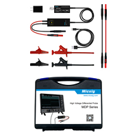 High Voltage Differential Probe Kit, DP10007 Oscilloscope Probe, 100MHz, 700V, 10X, 100X Attenuation Rate, High Quality