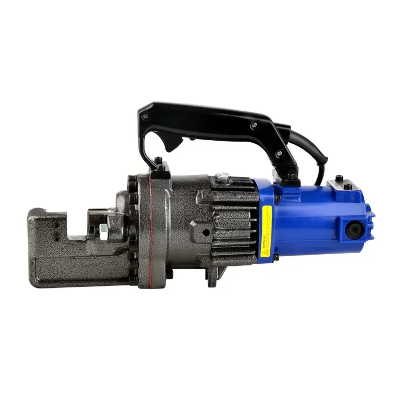 Portable Electric Hydraulic Steel Bar Bending Machine 4-32mm Rebar Round Steel Cutting Bending and Straightening Tool for