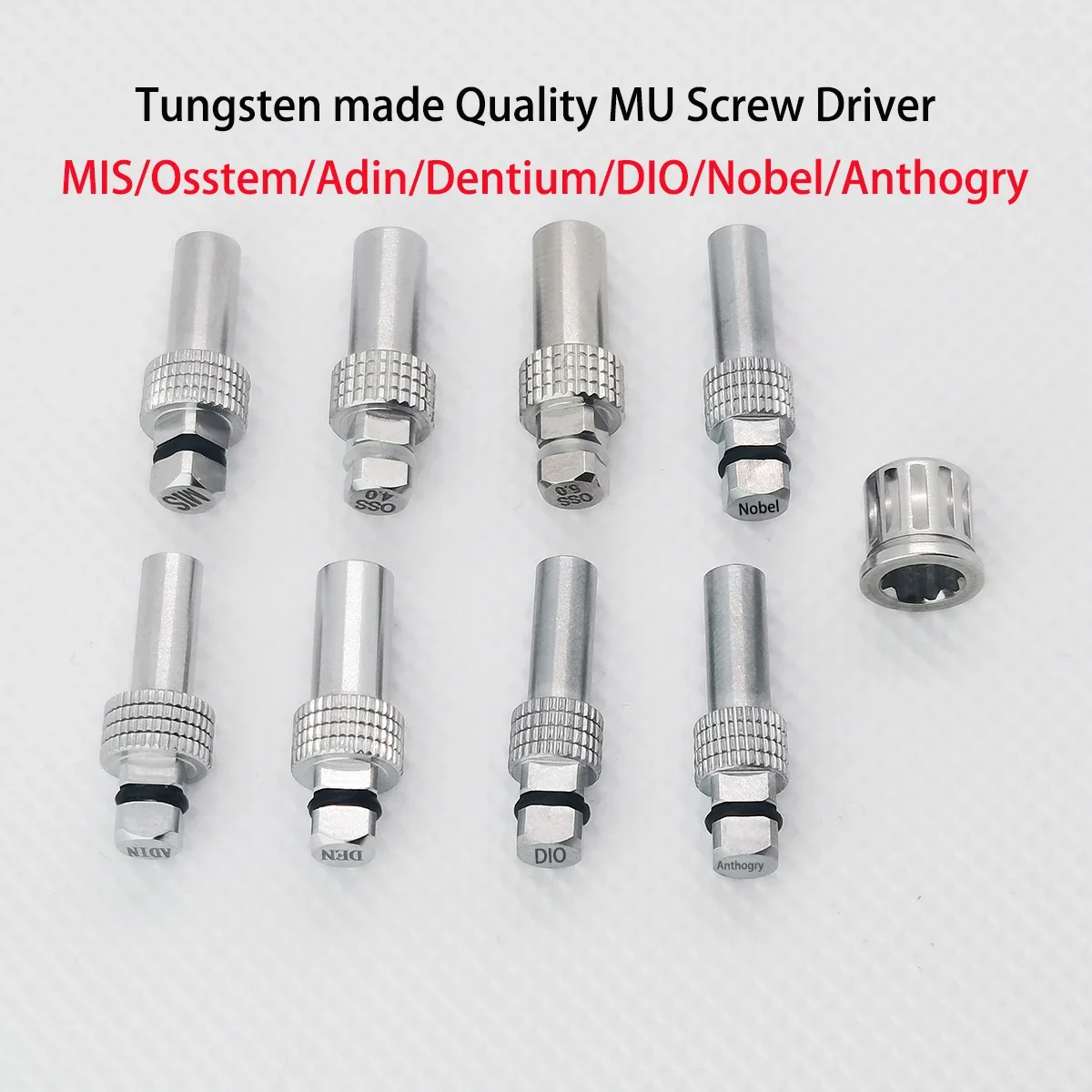 

Torque Wrench MU screwdriver for Multi unit straight screw abutment outer driver for Dentium Osstem DIO Adin Mis Nobel ITI