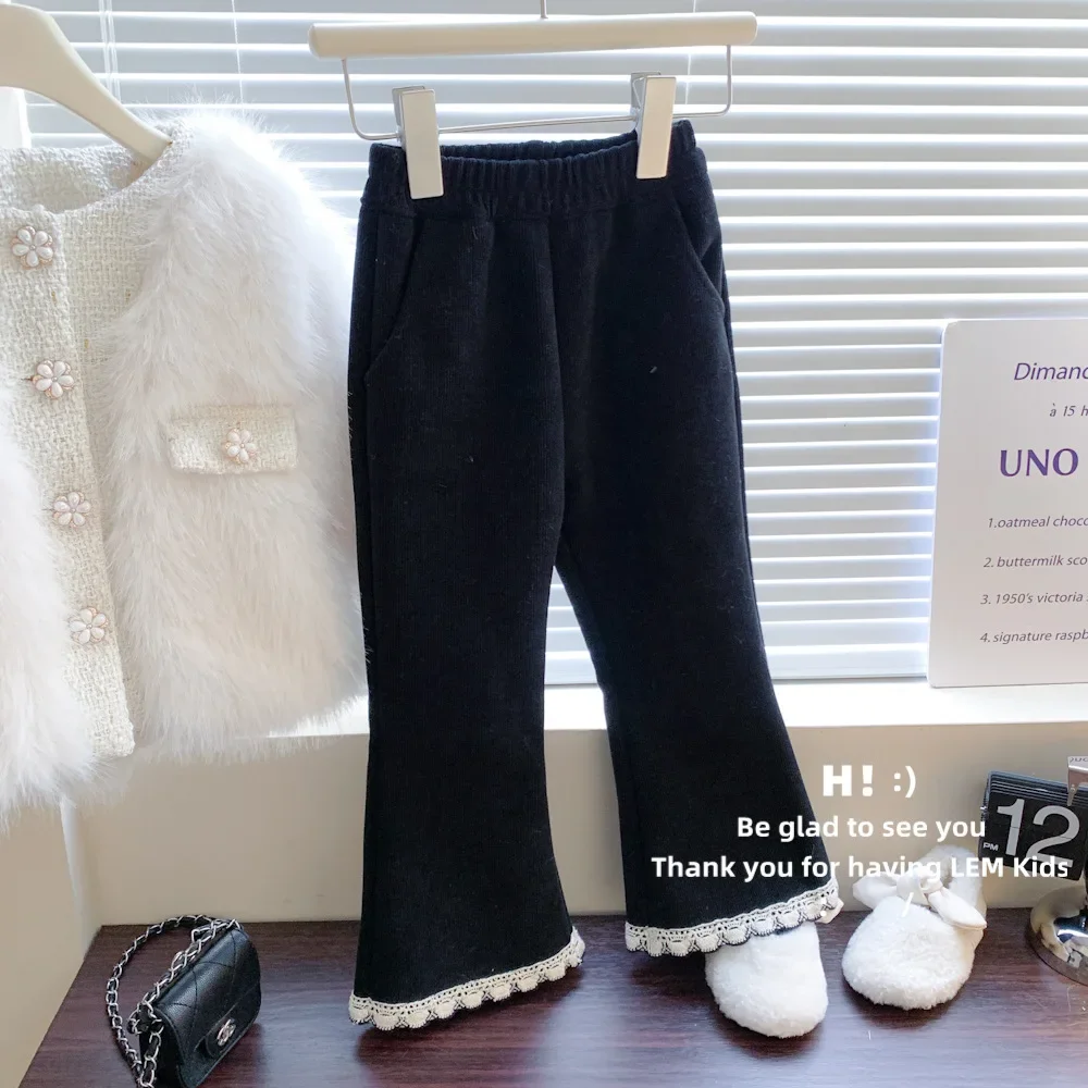 Korean version of girls 2023 winter new faux fur fur coat with versatile base coat for girls and babies, thickened top image 6