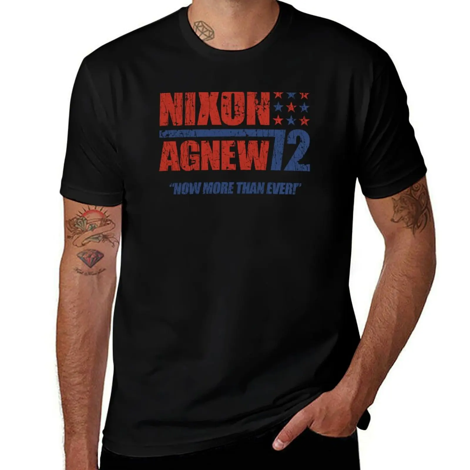 

Nixon Agnew 1972 T-Shirt All Weather Casual Short Sleeve