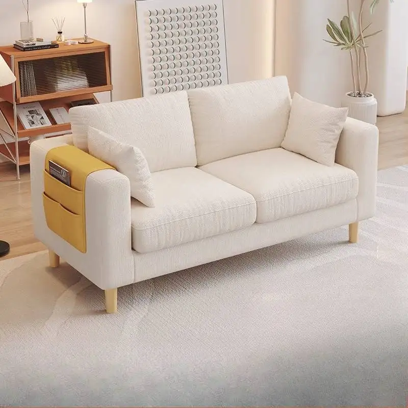 

White Wood Living Room Sofas Original Modern Modular Sponge Living Room Sofas Puffs Bedroom Muebles Para Hogar Furniture