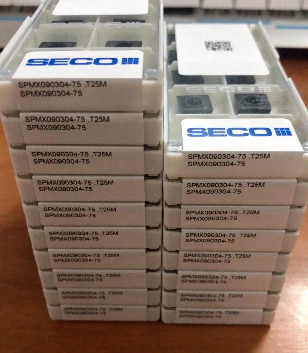 

Hard alloy cutting blades SPMX090304-75,F40M