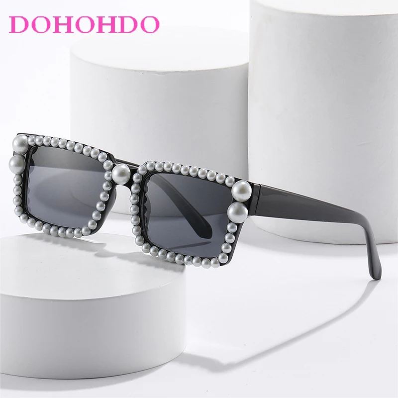 

DOHOHDO Retro Fashion Square Sunglasses For Women Men Luxury Brand Design Hip Hop Shades Ladies Outdoor Travel Eyeglasses UV400