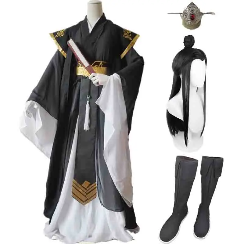 

Nie HuaiSang Cosplay Grandmaster of Demonic Cultivation Costume The Founder of Diabolism Chinese Costume MO DAO ZU SHI Full Set