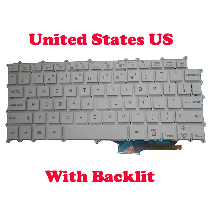 

US Keyboard For LG 13Z980 SG-91010-2VA AEW73969823 SG-91030-2VA AEW73969803 SG-91010-XRA AEW73969821 SG-91030-XRA SG-91010-XUA