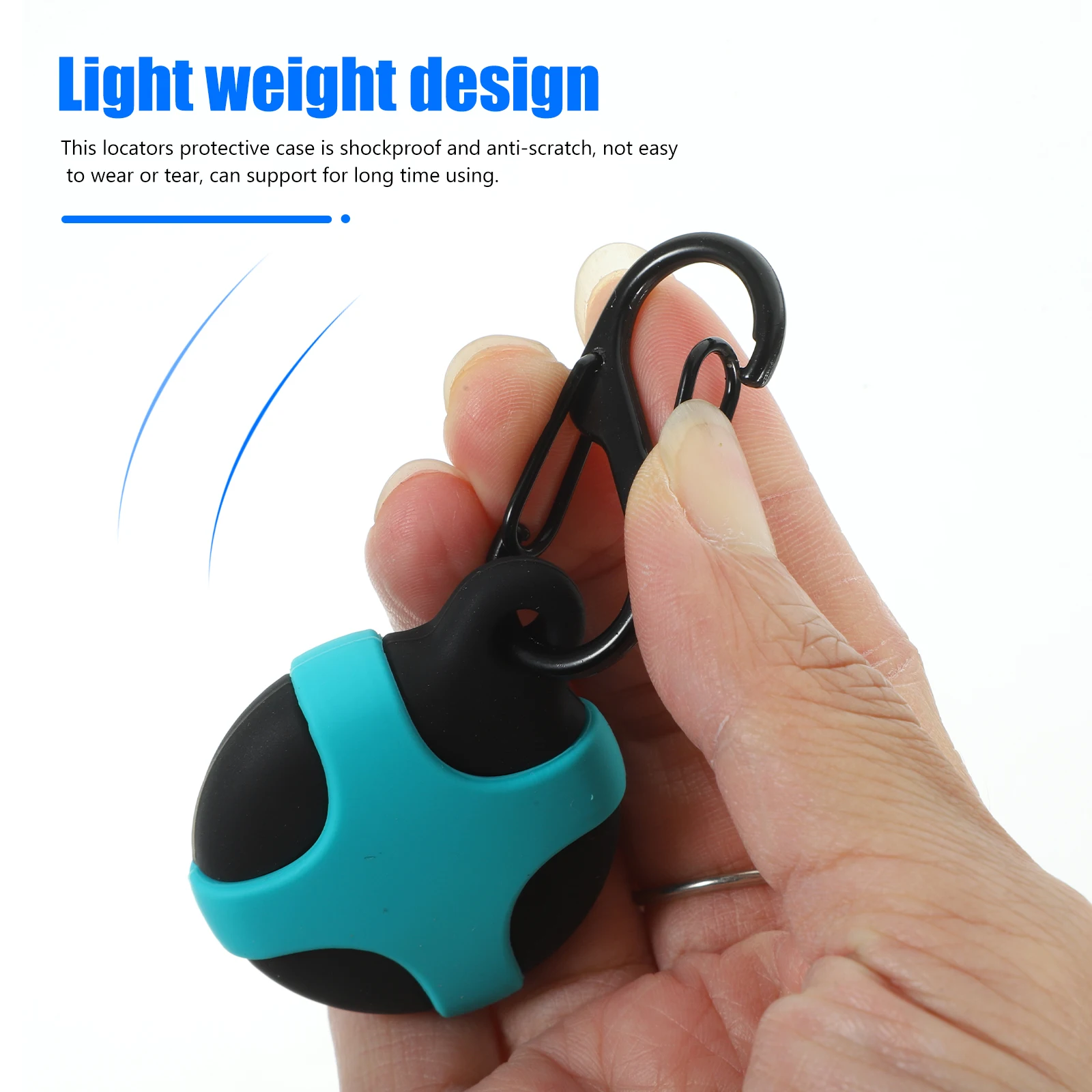 

4pcs Locators Covers Tracker Protective Case Silicone Shockproof Anti-Scratch Lightweight Durable Cover For Car