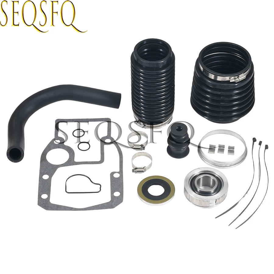 911826 Exhaust Bellows Gimbal Bearing Kit For Volvo Penta SX OMC Cobra Drive 3854127 3841481 3850426 Transom Bellows Parts