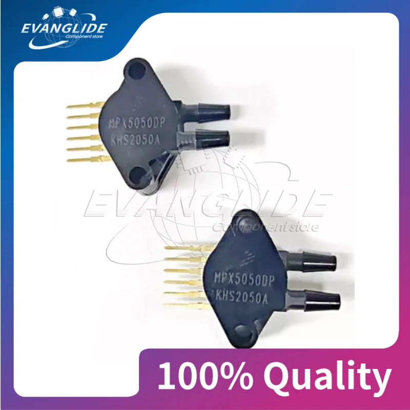 1 PCS MPX5050DP 0-50kpa Pressure sensor, air pressure microprocessor