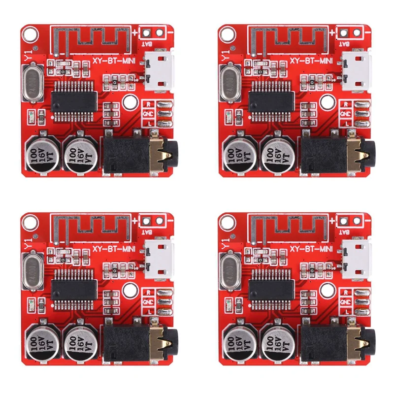 Placa decodificadora Bluetooth AA60-4X MP3, altavoz sin pérdidas, amplificador de Audio, módulo receptor estéreo de circuito Bluetooth 4,1 modificado