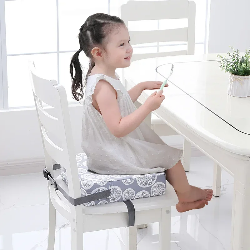 Portable Booster Seats Baby Chair Heightening Booster Chair Seat Pad Mat for Kids Toddler Booster Seat for Dining Table Cushion