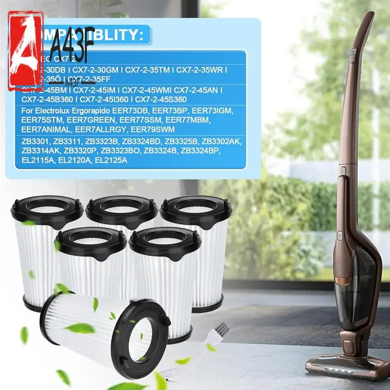 

Фильтр A43F-CX7 для AEG AEF150 Сменные фильтры для CX7-2 Classic X Гибкость Ergorapido Батарея Ручной вакуумный фильтр