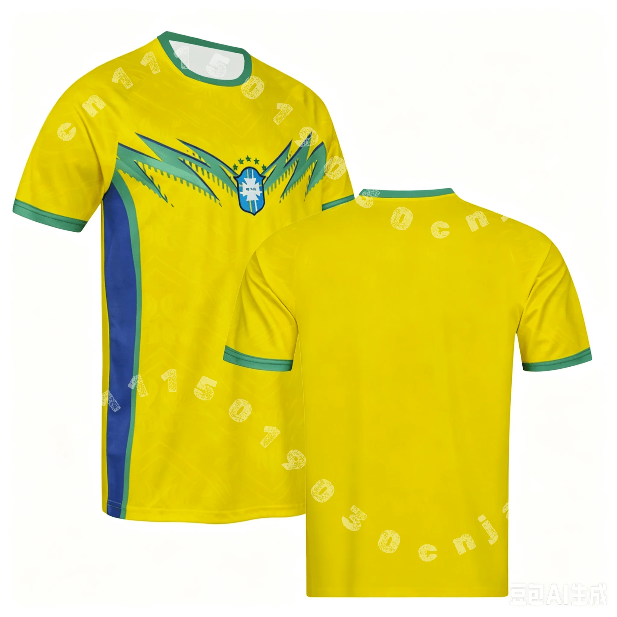 Brazil Samba Dancer Summer 2026 WC Football Jersey 3D Printed Cheerleading Team Men T-Shirt Family Kid Fans Footy Sportswear Y2K