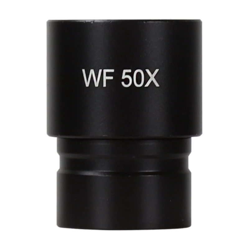 Agnicy Microscope Eyepiece WF 50X All Metal Optical Glass Lens
