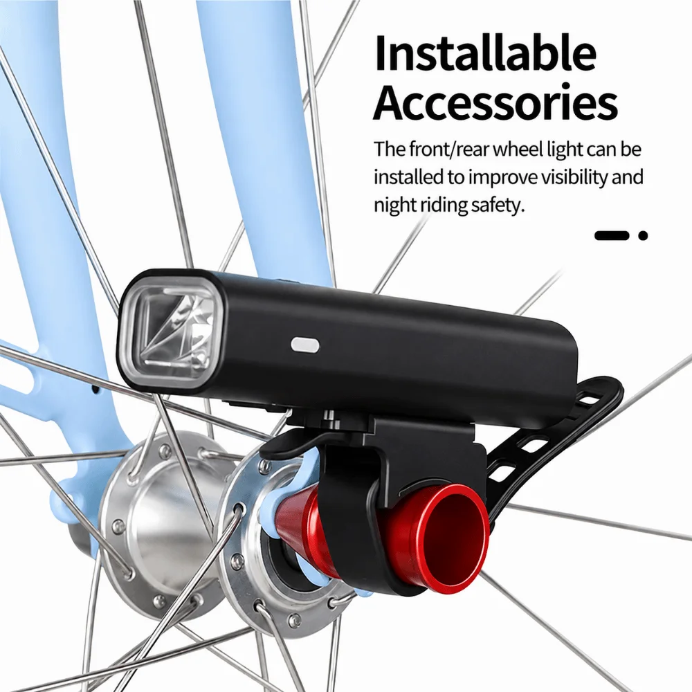 M5 Bolt Bike Light Rack Multicolor Hub Mount Bicycle Light Tube Bracket Quick Release Aluminum Alloy Bicycle Light Holder