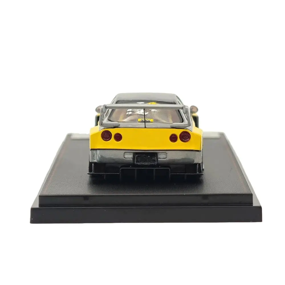 1:64 FOR SW LBWK ER34 #23 Flash Raw Special Version Diecast Model Car Limited Collectible