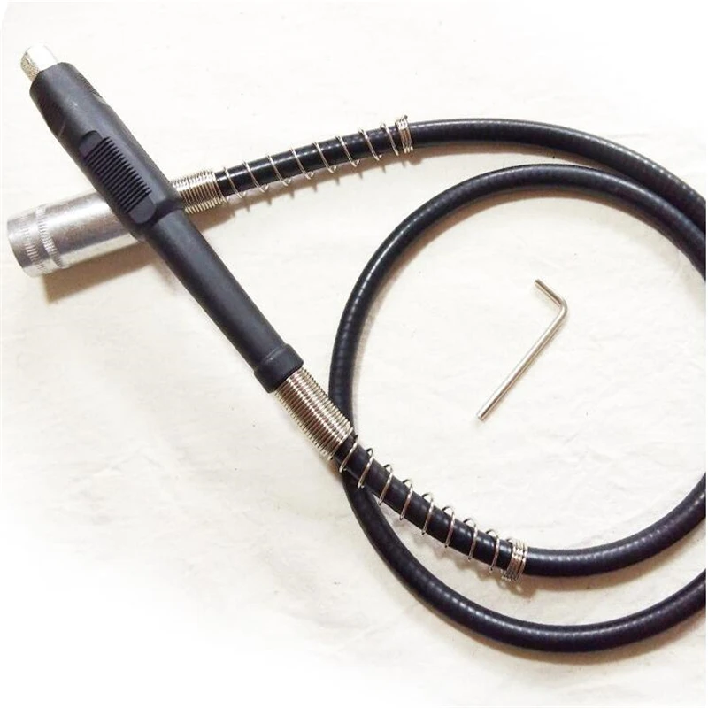 107cm 42" Corded Electric Flexible Drill Grinder Flex Extension Shaft + L Key For Dremel Power Rotary Tool Grinder Accessories