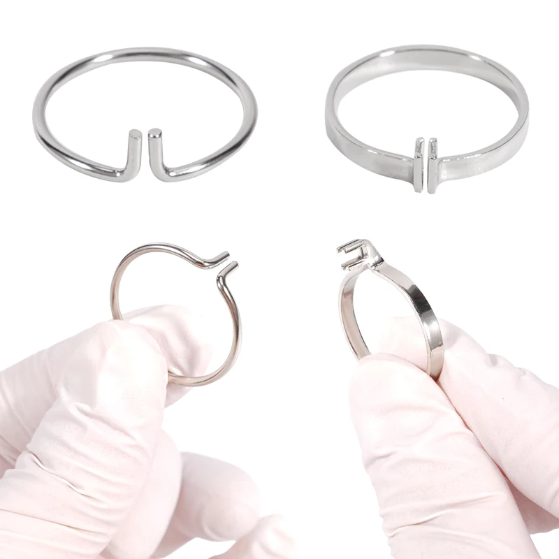 1set Dental Douban Forming Tablet Set Dental Forming Tablet, with Ring Clamp, Multiple Models of Gaskets Oral Tools