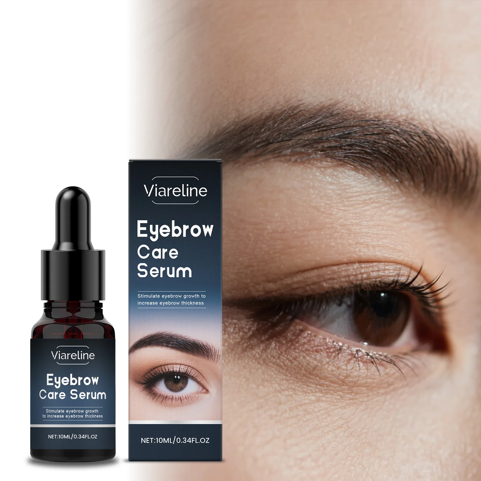 

Eyebrow Care Serum – Gentle Nourishment Promotes Natural Brightness & Length Hydrating Serum for Daily Eyebrow Care