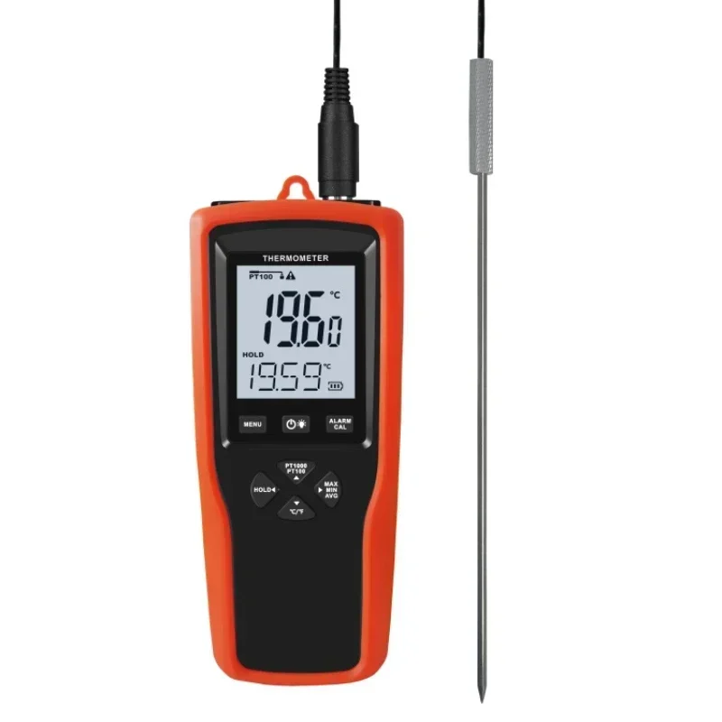 YET-710L Single Channel Thermometers with PT100 PT1000 Optional Platinum Resistance Probes