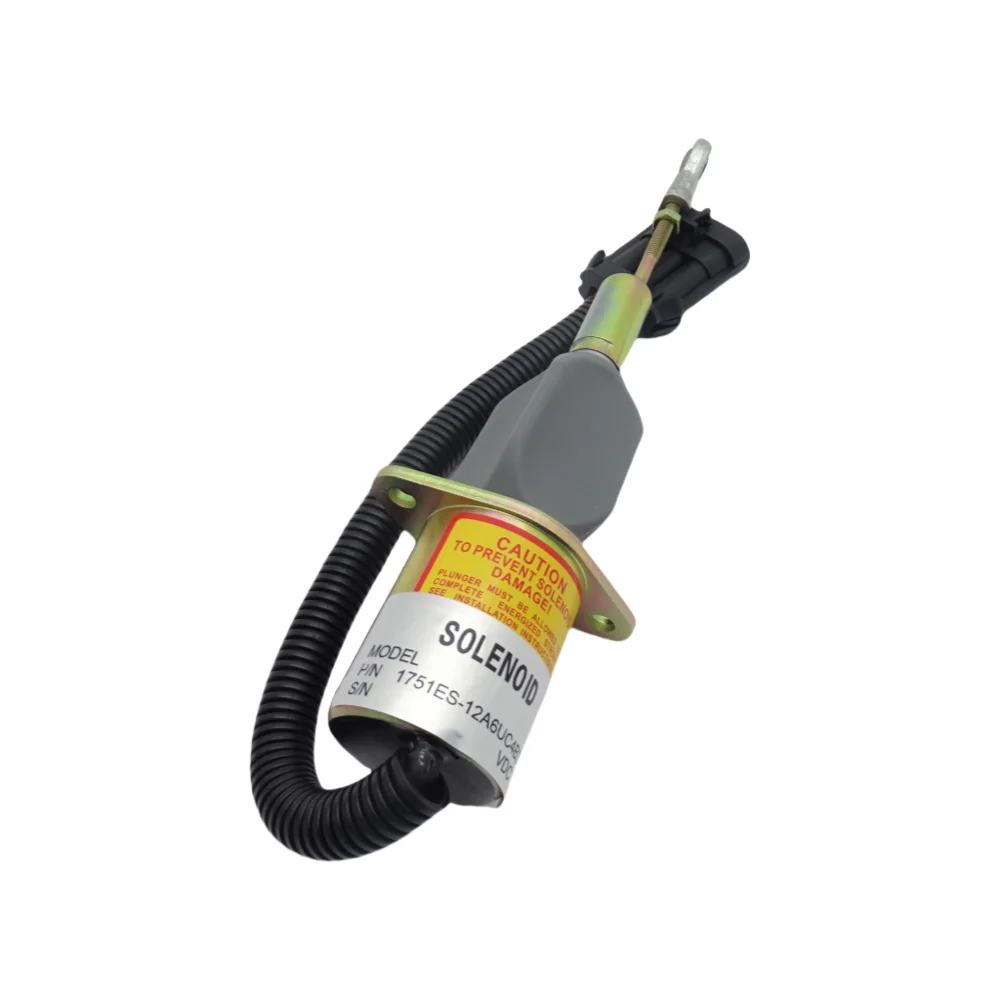 

12V flame-out solenoid valve 1751ES-12A6UC4B3S1 87616313 87801213 F2NN9D278BA F3NN9D278BA