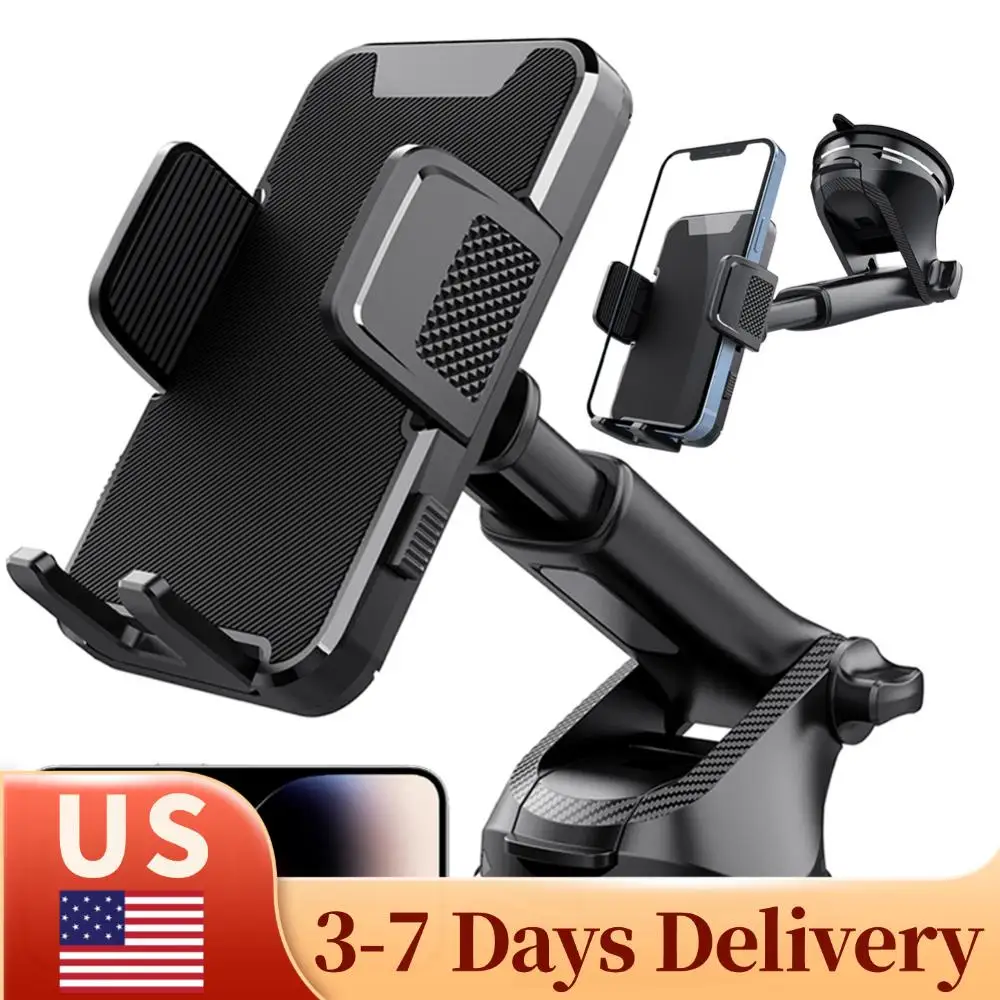 

Держатель для телефона на приборную панель Gravity Sucker 360° ° Вращающийся держатель для телефона на лобовое стекло для грузовиков, автодомов и других транспортных средств