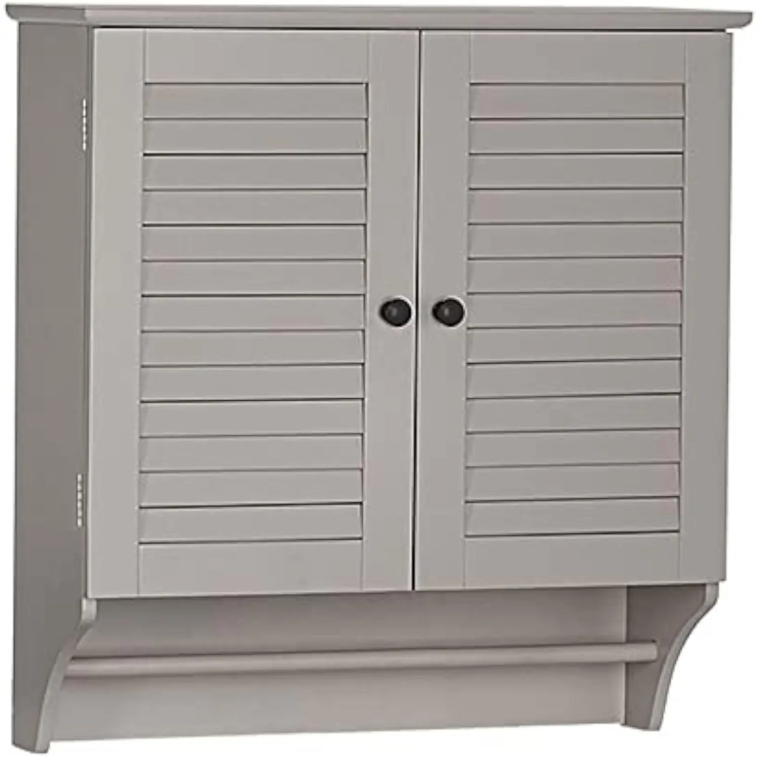 

, Taupe Ellsworth Two-Door Wall Bathroom Storage Cabinet