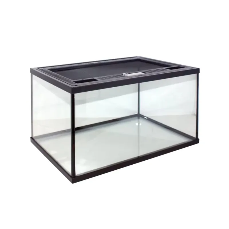 Glass terrarium cage box 40*28*23cm aquarium home for Gecko, Snake, Little Testudo,