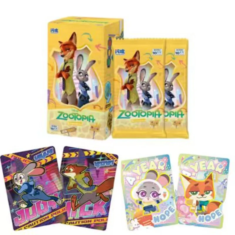 

Official Genuine Disney Shanhun Zootopia cards 1st Series Best Partner collection card Anime peripheral holiday gifts toys